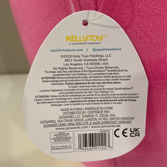 Squishmallow Randall the Mushroom blacklight SDCC Exclusive 2023 NWT 12” - Picture 4 of 5